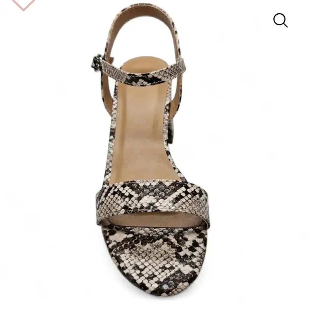BRAND NEW BAMBOO LOW BLOCK HEEL WOMENS SANDAL G1